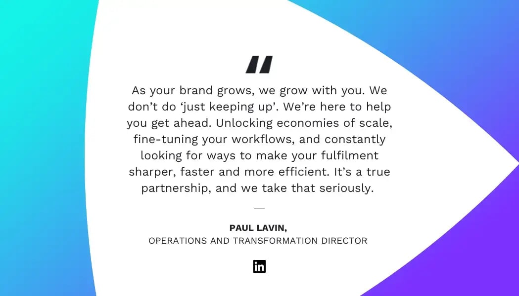 Paul Lavin Quote