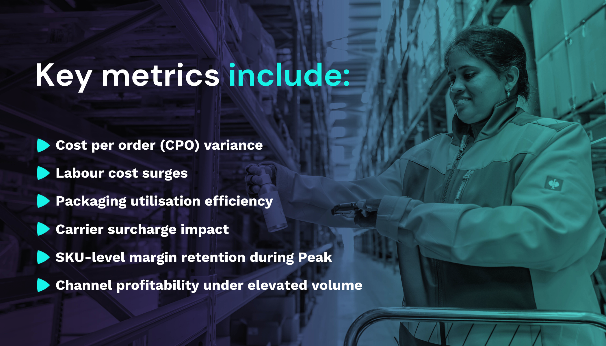 Key metrics to include